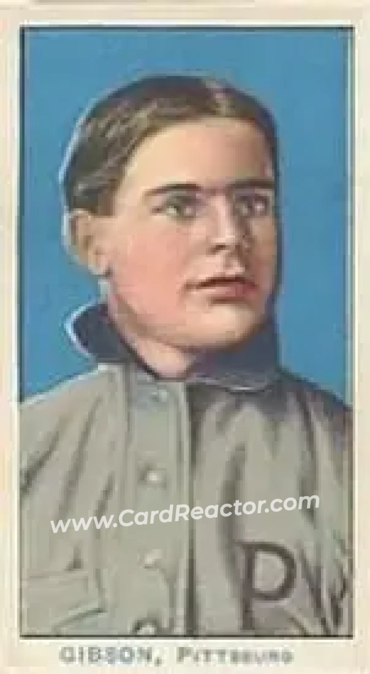 1910 American Caramel (E90-2) #NNO - George Gibson - Pittsburgh Pirates - Front