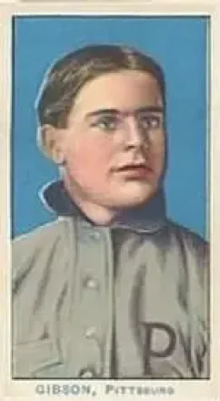 1910 American Caramel (E90-2) #NNO - George Gibson - Pittsburgh Pirates
