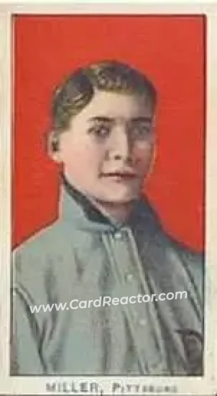 1910 American Caramel (E90-2) #NNO - Dots Miller - Pittsburgh Pirates - Front
