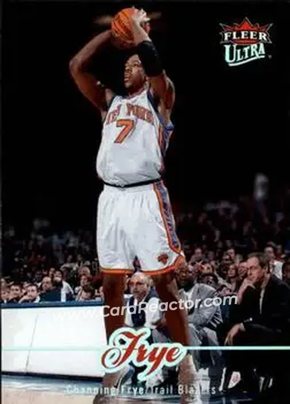 2007-08 Ultra #132 - Channing Frye - Portland Trail Blazers - Front 2007-08 Ultra #132 - Channing Frye - Portland Trail Blazers - Front