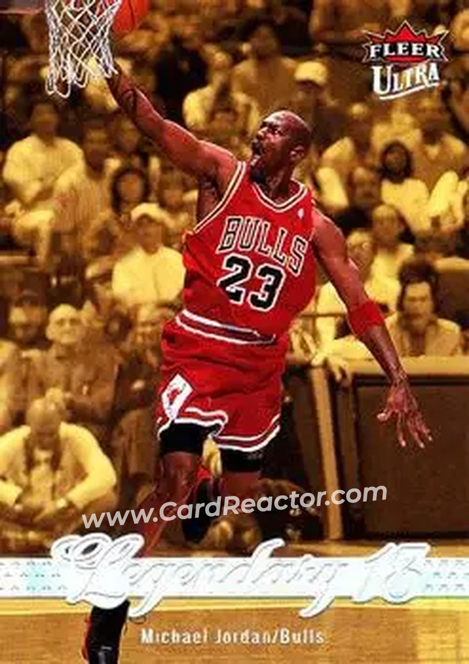 2007-08 Ultra #244 - Michael Jordan - Chicago Bulls - Front 2007-08 Ultra #244 - Michael Jordan - Chicago Bulls - Front