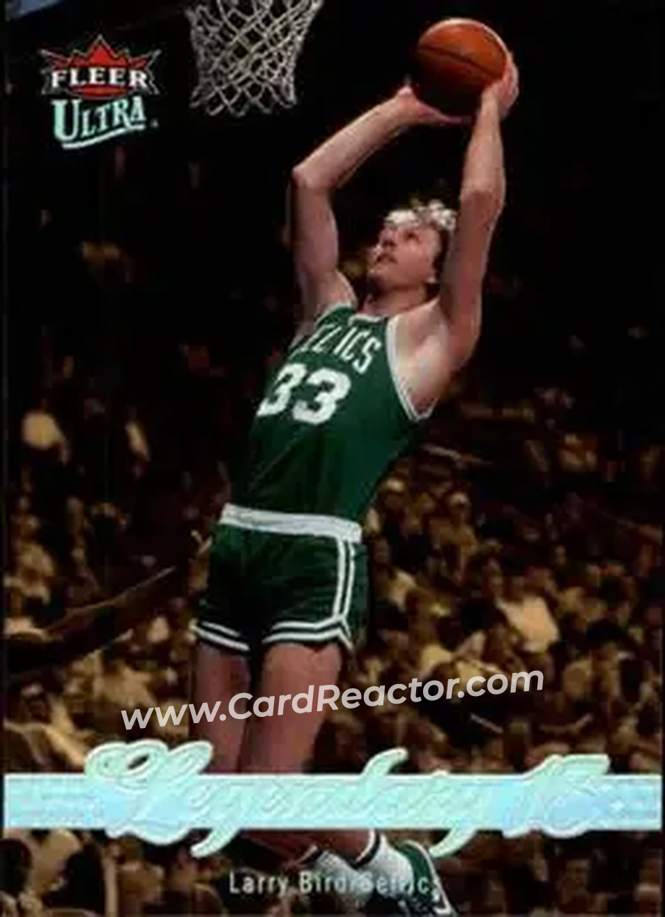 2007-08 Ultra #245 - Larry Bird - Boston Celtics - Front 2007-08 Ultra #245 - Larry Bird - Boston Celtics - Front