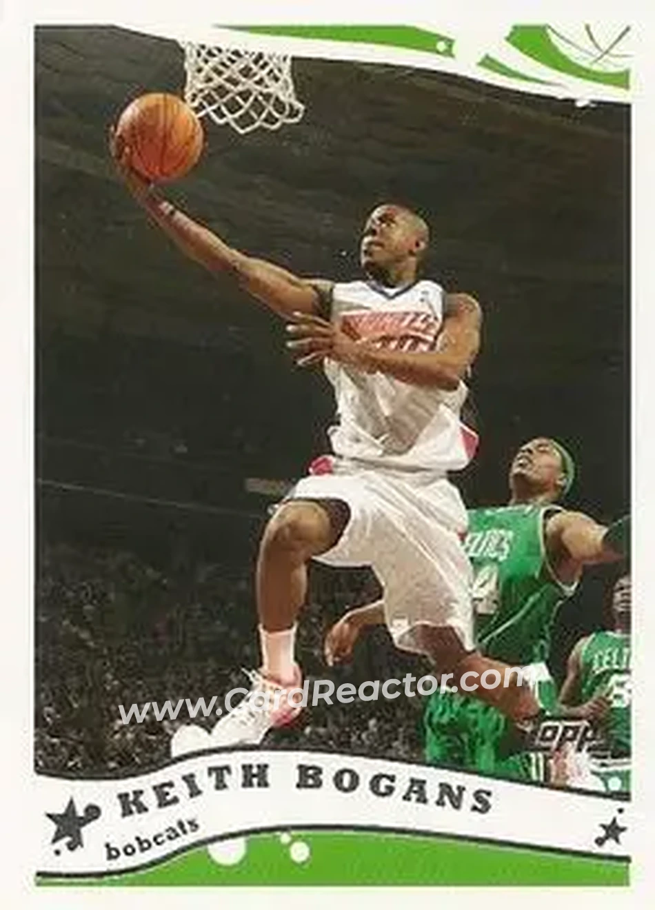 2005-06 Topps #102 - Keith Bogans - Charlotte Bobcats - Front