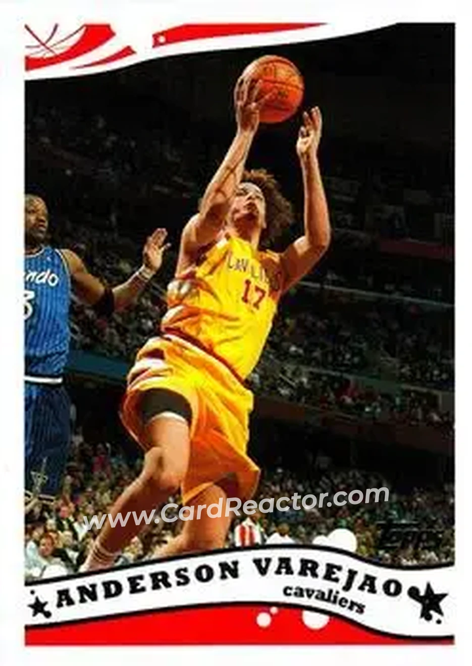 2005-06 Topps #104 - Anderson Varejão - Cleveland Cavaliers - Front