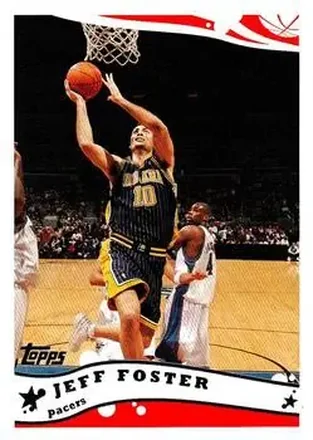 2005-06 Topps #164 - Jeff Foster - Indiana Pacers