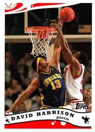 2005-06 Topps #127 - David Harrison - Indiana Pacers 2005-06 Topps #127 - David Harrison - Indiana Pacers
