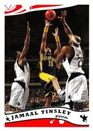 2005-06 Topps #182 - Jamaal Tinsley - Indiana Pacers