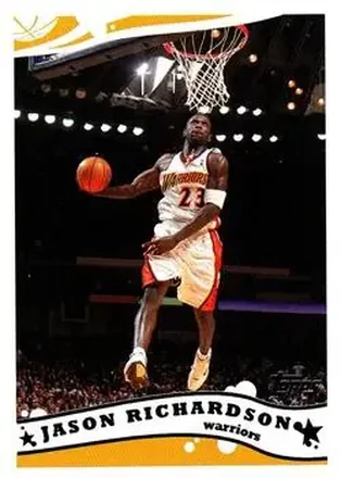 2005-06 Topps #180 - Jason Richardson - Golden State Warriors