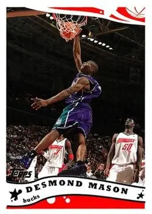 2005-06 Topps #203 - Desmond Mason - Milwaukee Bucks
