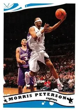 2005-06 Topps #204 - Morris Peterson - Toronto Raptors