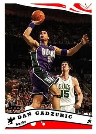 2005-06 Topps #211 - Dan Gadzuric - Milwaukee Bucks