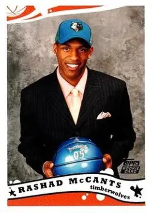 2005-06 Topps #234 - Rashad McCants - Minnesota Timberwolves