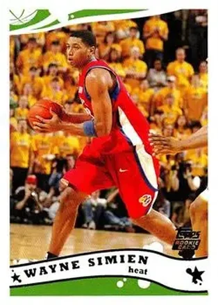 2005-06 Topps #249 - Wayne Simien - Miami Heat