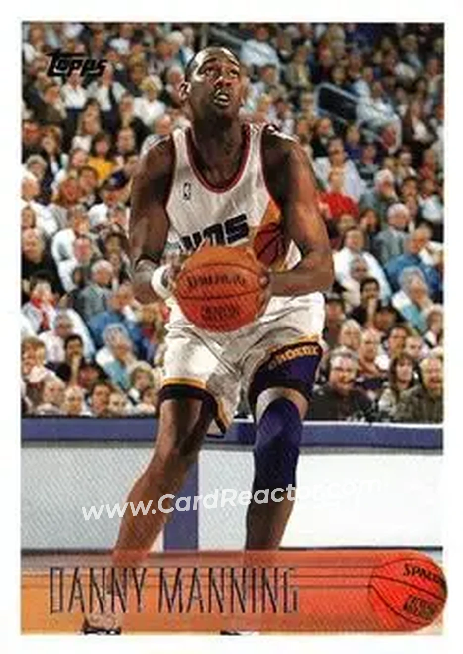 1996-97 Topps #116 - Danny Manning - Phoenix Suns - Front