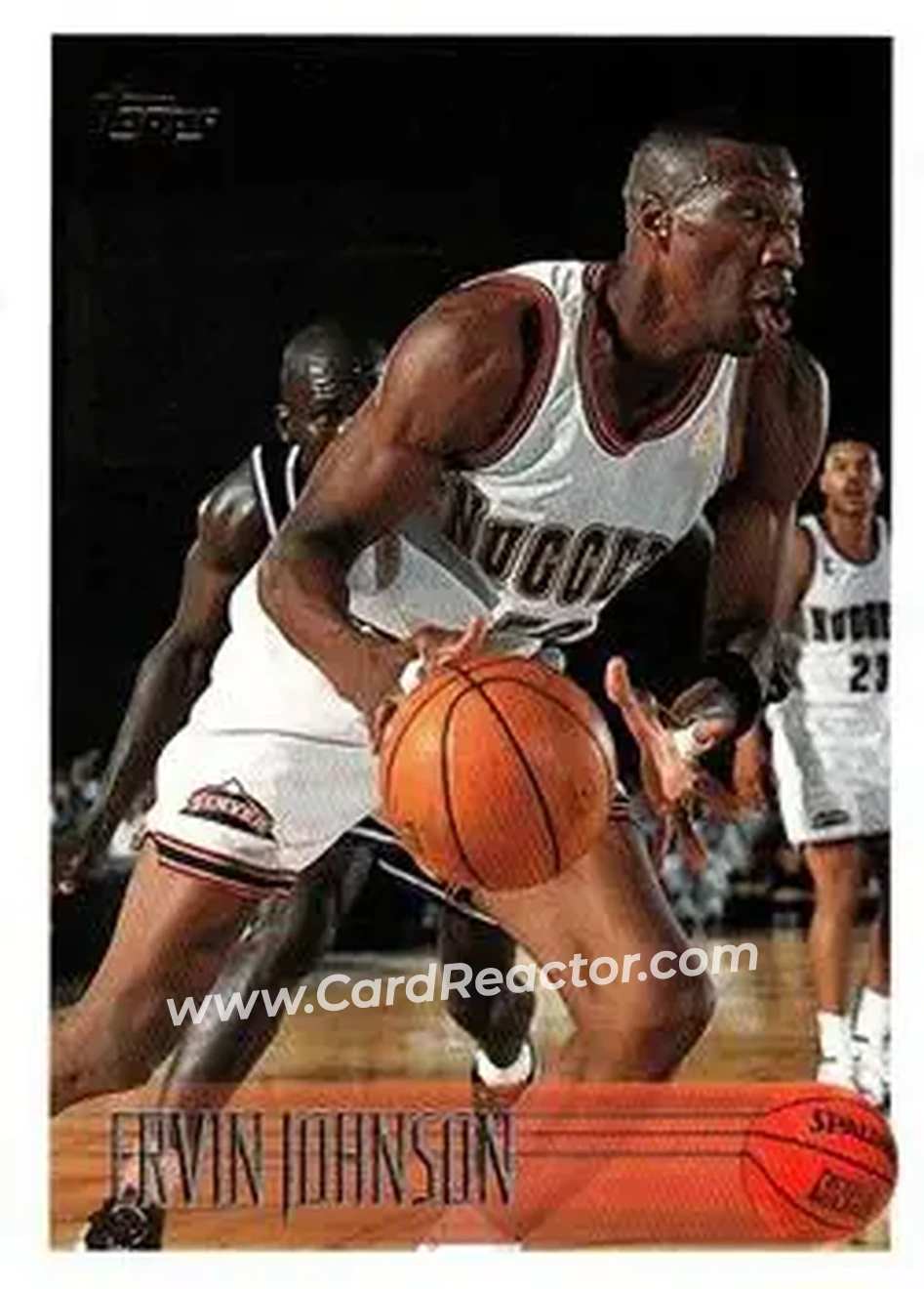 1996-97 Topps #119 - Ervin Johnson - Denver Nuggets - Front