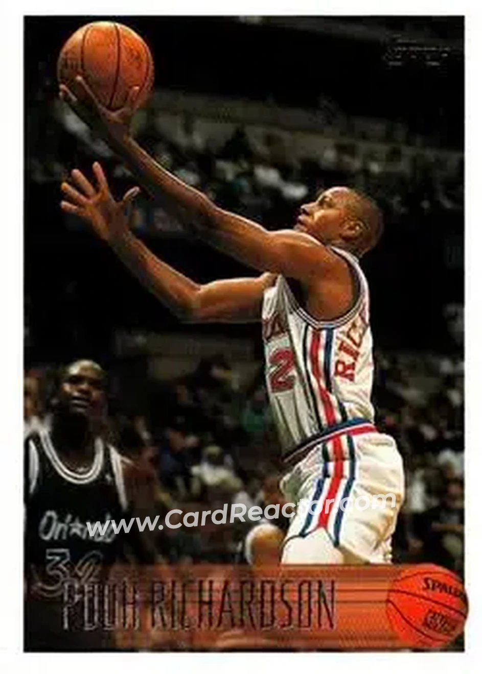 1996-97 Topps #104 - Pooh Richardson - Los Angeles Clippers - Front