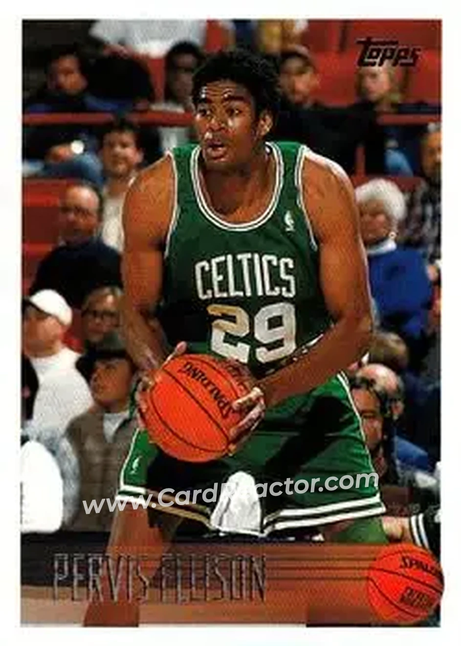 1996-97 Topps #109 - Pervis Ellison - Boston Celtics - Front