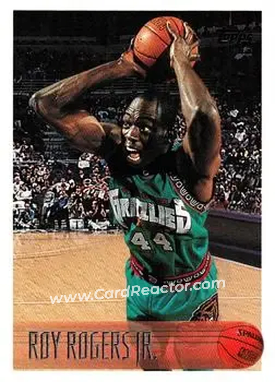 1996-97 Topps #132 - Roy Rogers - Vancouver Grizzlies - Front