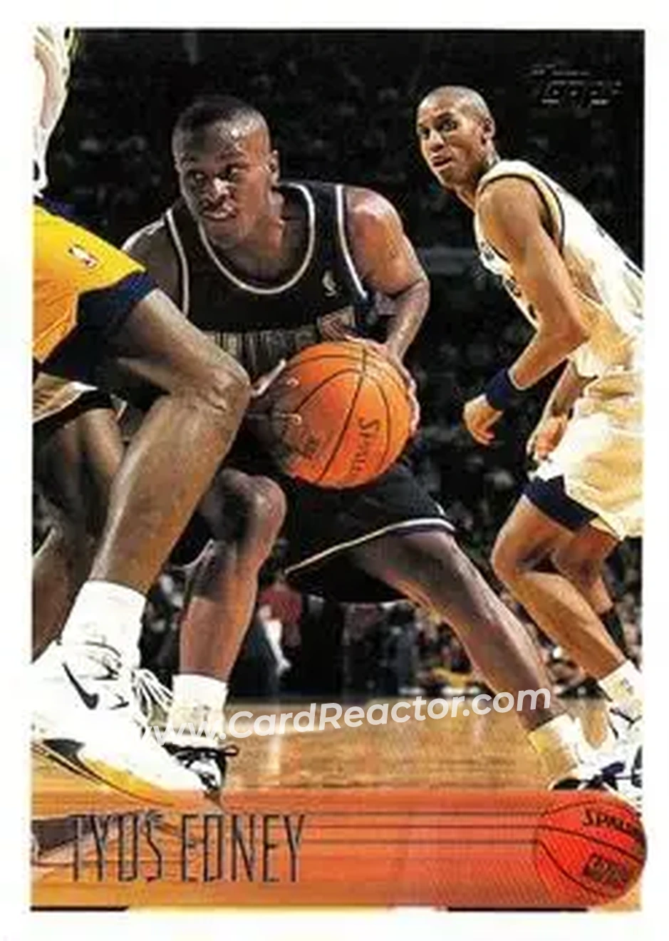 1996-97 Topps #134 - Tyus Edney - Sacramento Kings - Front