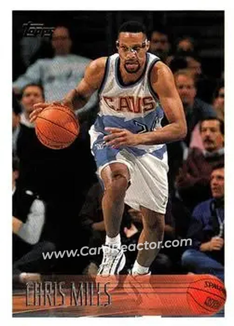 1996-97 Topps #135 - Chris Mills - Cleveland Cavaliers - Front