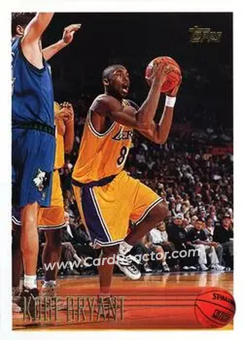 1996-97 Topps #138 - Kobe Bryant - Los Angeles Lakers - Front