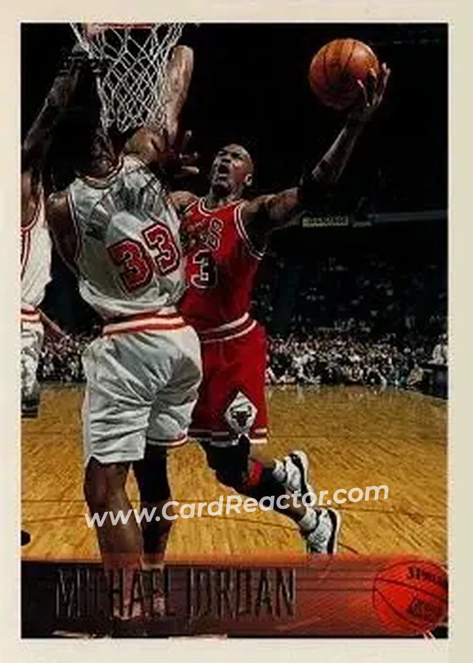 1996-97 Topps #139 - Michael Jordan - Chicago Bulls - Front