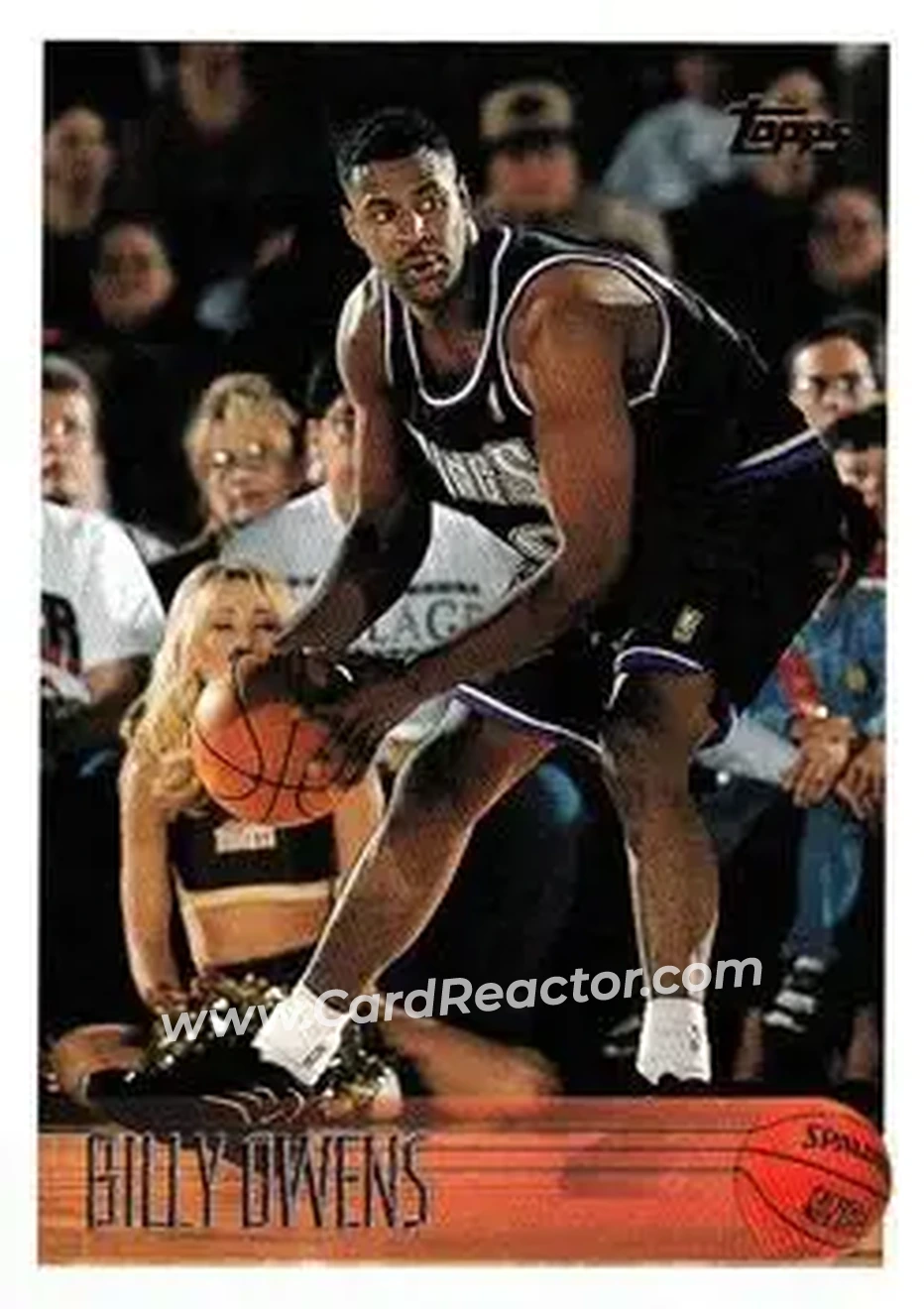 1996-97 Topps #145 - Billy Owens - Sacramento Kings - Front