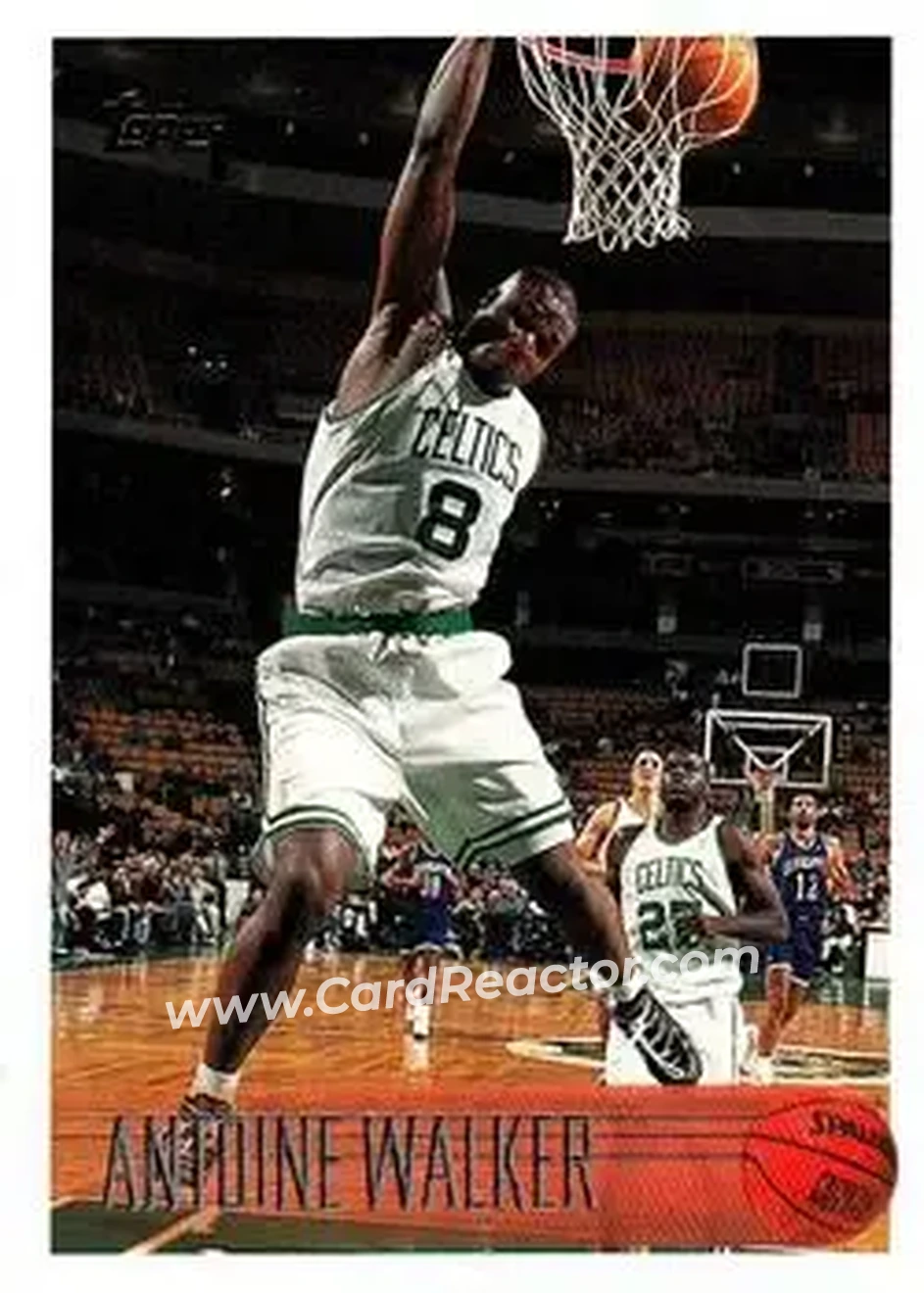 1996-97 Topps #146 - Antoine Walker - Boston Celtics - Front