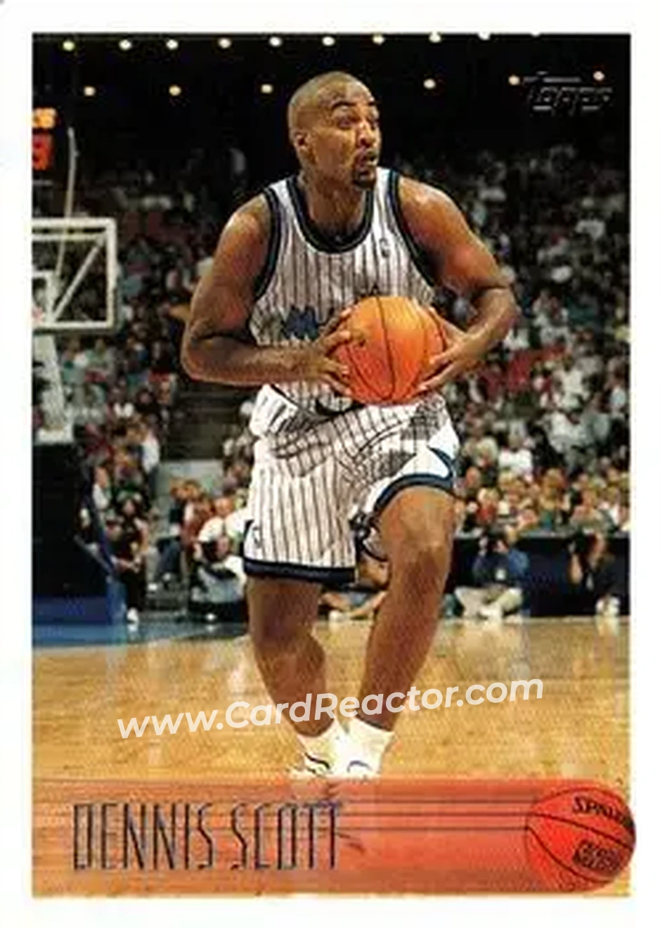1996-97 Topps #158 - Dennis Scott - Orlando Magic - Front