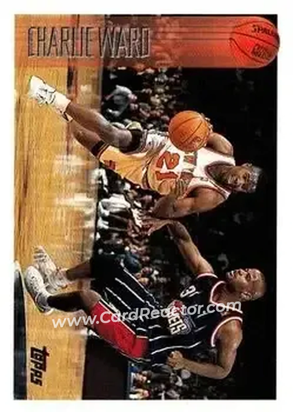 1996-97 Topps #165 - Charlie Ward - New York Knicks - Front