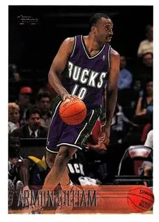 1996-97 Topps #169 - Armon Gilliam - Milwaukee Bucks