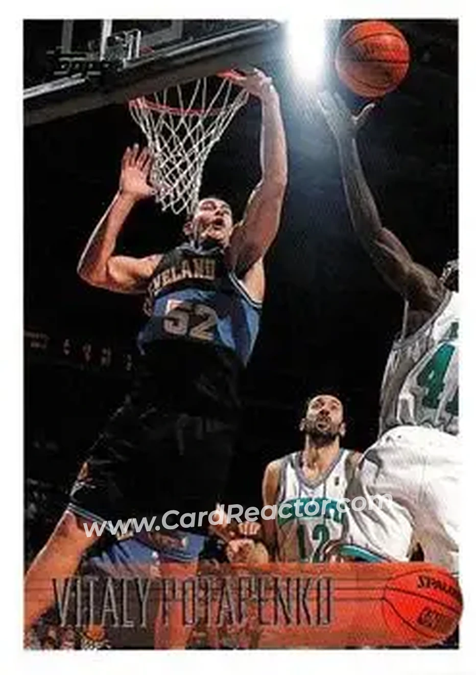 1996-97 Topps #172 - Vitaly Potapenko - Cleveland Cavaliers - Front