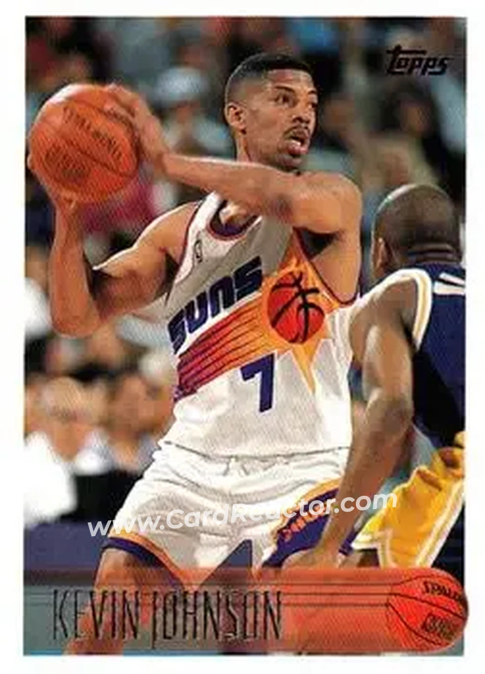 1996-97 Topps #175 - Kevin Johnson - Phoenix Suns - Front