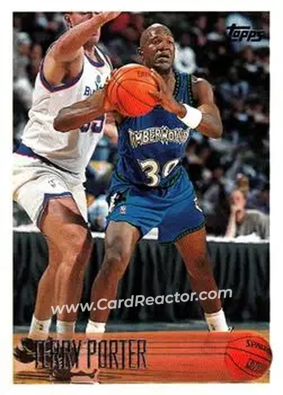 1996-97 Topps #207 - Terry Porter - Minnesota Timberwolves - Front