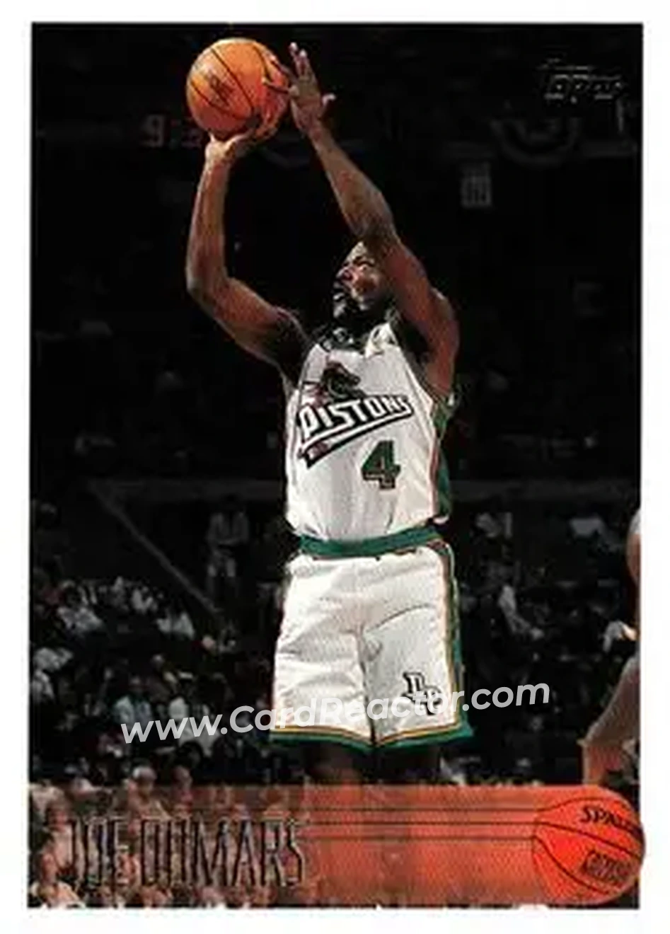 1996-97 Topps #213 - Joe Dumars - Detroit Pistons - Front 1996-97 Topps #213 - Joe Dumars - Detroit Pistons - Front
