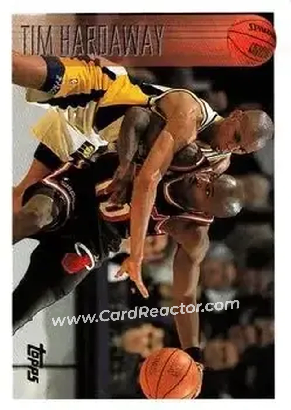 1996-97 Topps #216 - Tim Hardaway - Miami Heat - Front