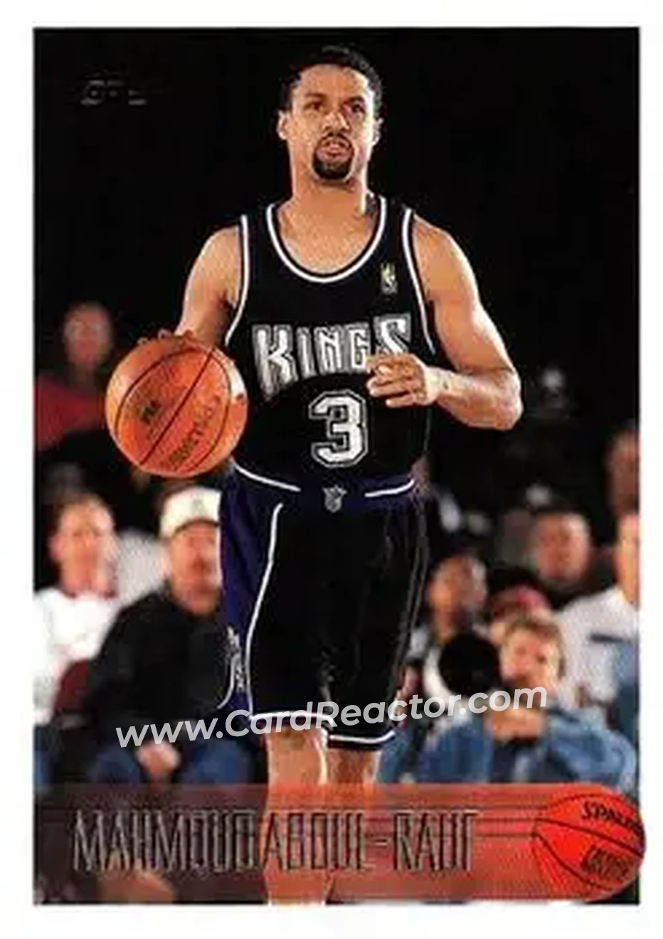 1996-97 Topps #193 - Mahmoud Abdul-Rauf - Sacramento Kings - Front