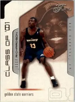 2001-02 Flair #106 - Jason Richardson - Golden State Warriors
