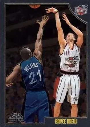 1998-99 Topps Chrome #127 - Bryce Drew - Houston Rockets