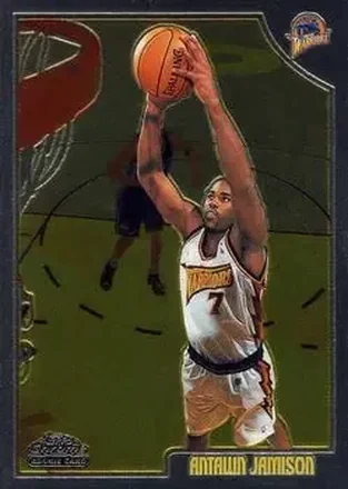1998-99 Topps Chrome #143 - Antawn Jamison - Golden State Warriors