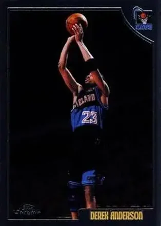 1998-99 Topps Chrome #152 - Derek Anderson - Cleveland Cavaliers 1998-99 Topps Chrome #152 - Derek Anderson - Cleveland Cavaliers