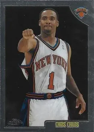1998-99 Topps Chrome #173 - Chris Childs - New York Knicks