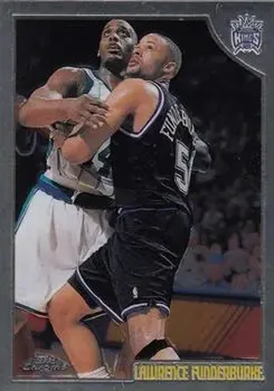 1998-99 Topps Chrome #117 - Lawrence Funderburke - Sacramento Kings