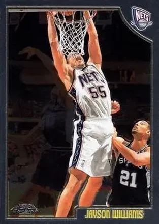 1998-99 Topps Chrome #178 - Jayson Williams - New Jersey Nets