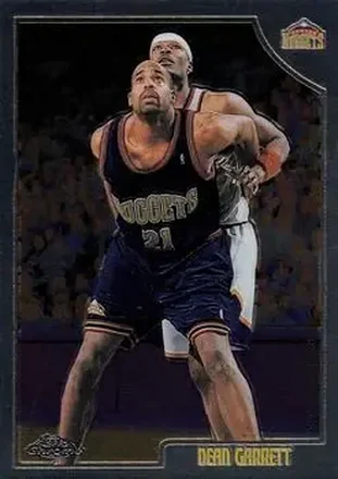 1998-99 Topps Chrome #217 - Dean Garrett - Denver Nuggets