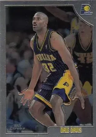 1998-99 Topps Chrome #219 - Dale Davis - Indiana Pacers 1998-99 Topps Chrome #219 - Dale Davis - Indiana Pacers
