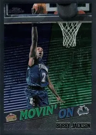 1998-99 Topps Chrome #234 - Bobby Jackson - Minnesota Timberwolves