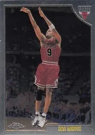 1998-99 Topps Chrome #192 - Ron Harper - Chicago Bulls 1998-99 Topps Chrome #192 - Ron Harper - Chicago Bulls