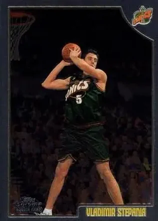 1998-99 Topps Chrome #194 - Vladimir Stepania - Seattle SuperSonics