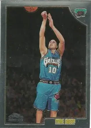 1998-99 Topps Chrome #196 - Mike Bibby - Vancouver Grizzlies